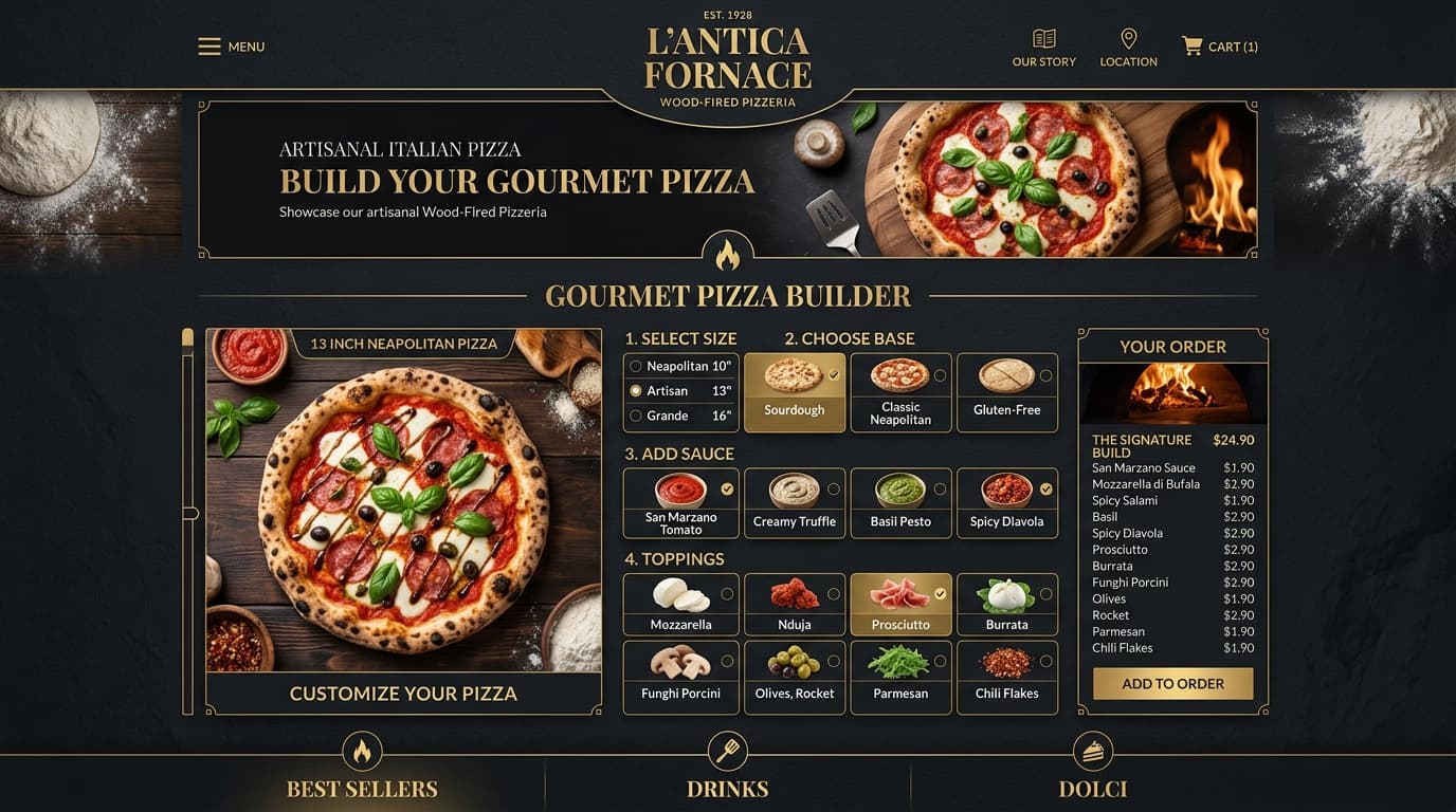 Pizza Gusto — Pizzeria Bio au Feu de Bois